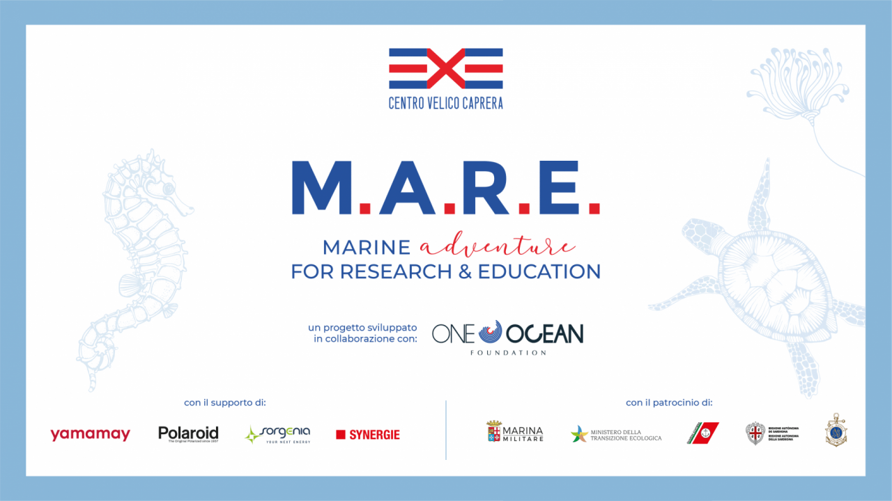 M.A.R.E. un progetto del Centro Velico Caprera in collaborazione con One Ocean Foundation