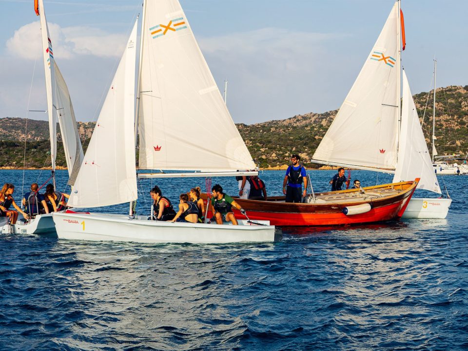 Basic dInghying course Centro Velico Caprera