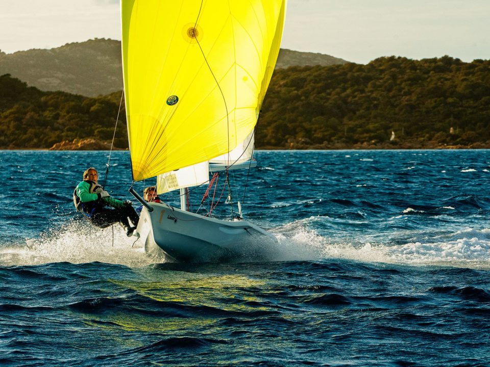 advanced dInghy course Centro Velico Caprera