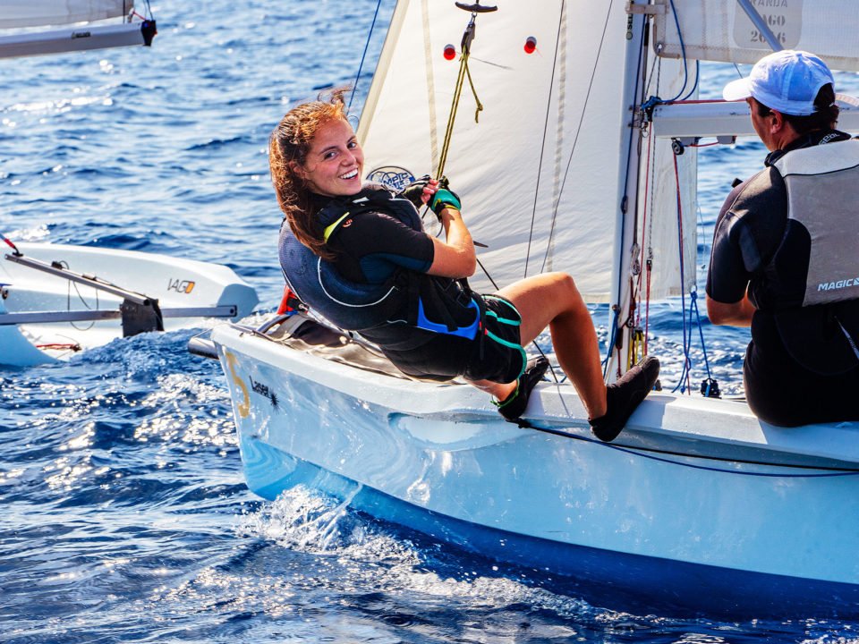 advanced dInghy course centro velico caprera