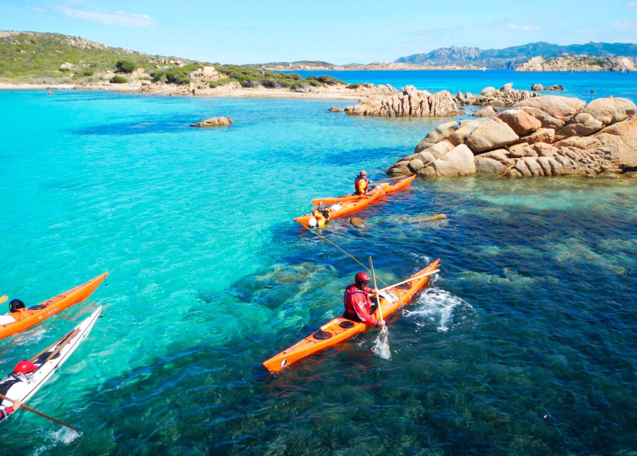kayak caprera corso base