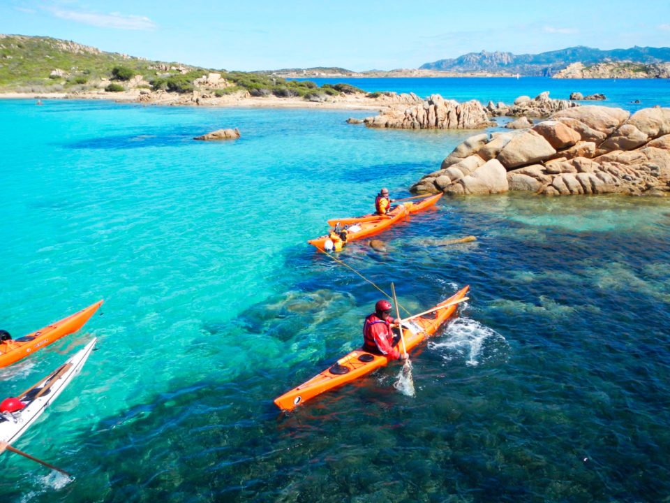 kayak caprera corso base